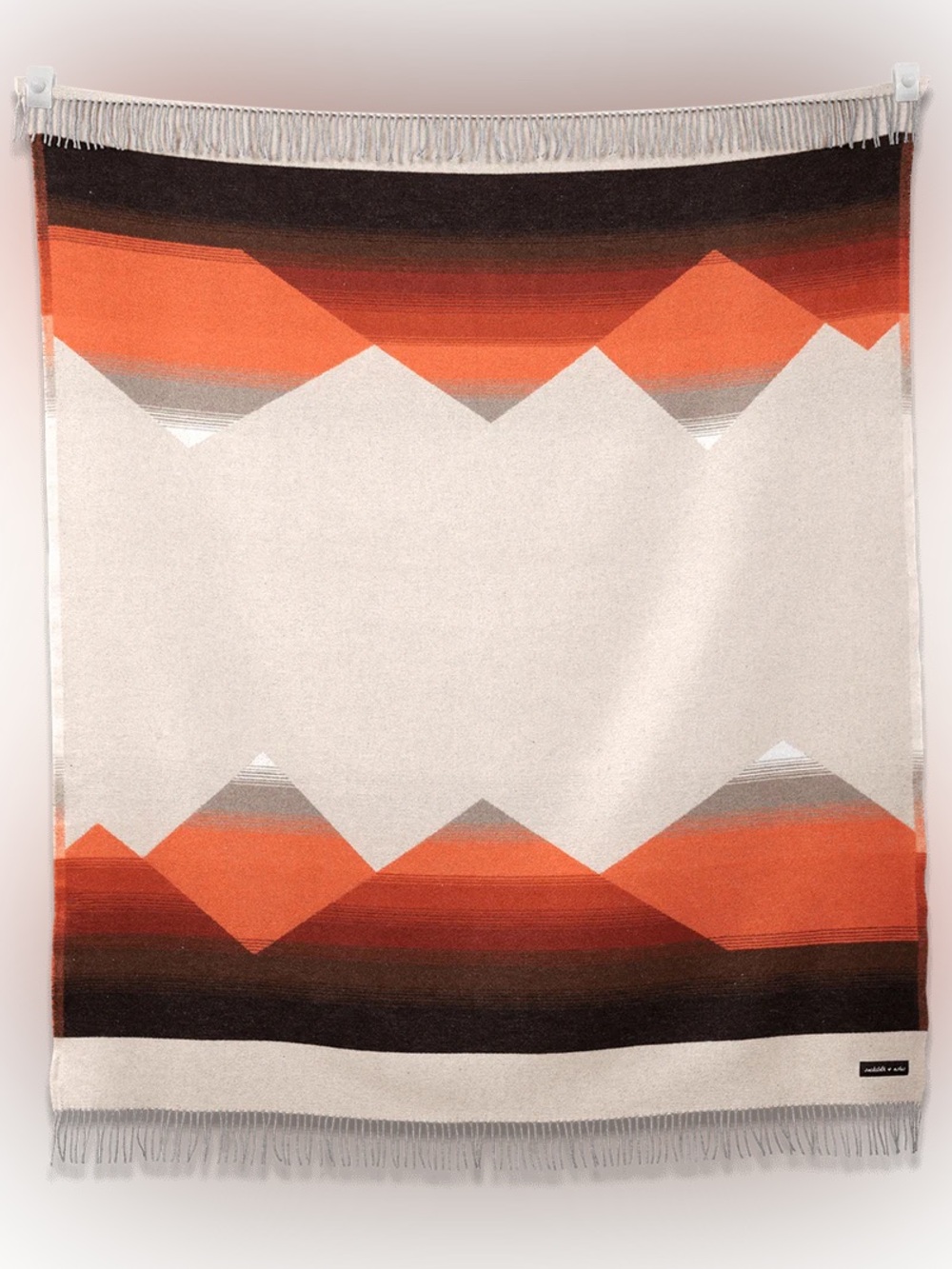 Sackcloth + Ashes Mountain Sunset Blanket